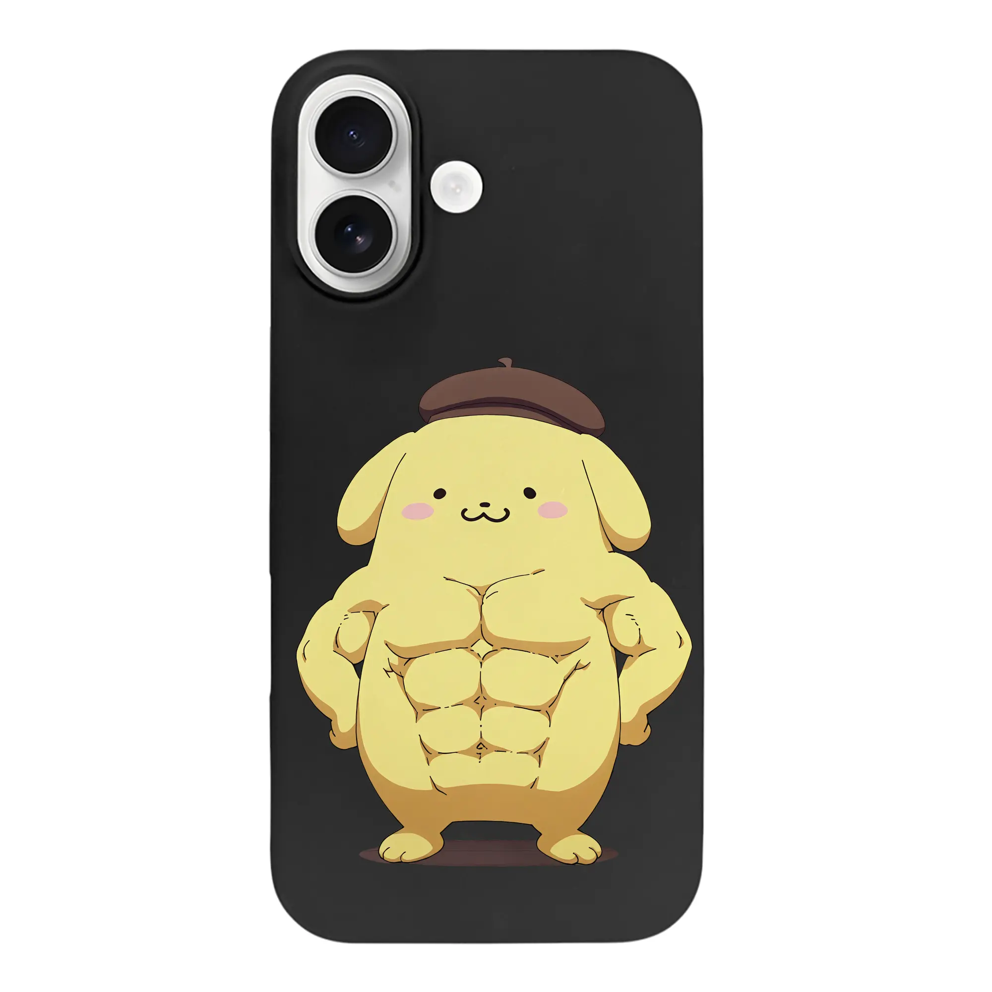 サンリオ グッズ,ポムポムプリン - iPhone 17 シリーズ シリコンケース 薄型 耐衝撃 指紋防止 ソフトタッチカバー 精密フィット 傷防止 保護ケース iPhone 17/17 Air/17 Pro/17 Pro Max 対応